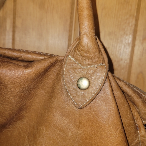 Myra Bags Button and Stitches Leather Tote Bag - Picture 7 of 15